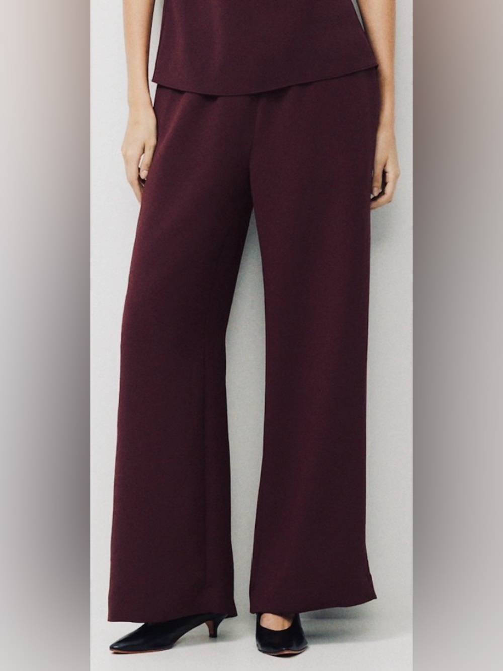 Reitmans Wide-Leg Pants. Size M Petite